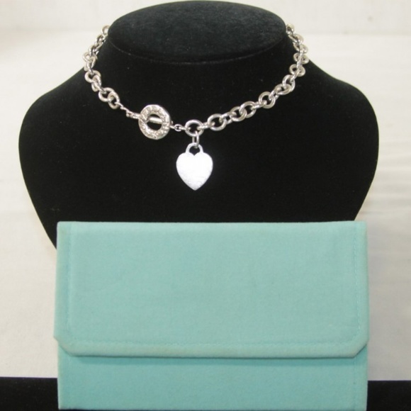 Tiffany & Co. Jewelry - 💖🎈SALE! Tiffany & Co Toggle Necklace LIKE NEW!